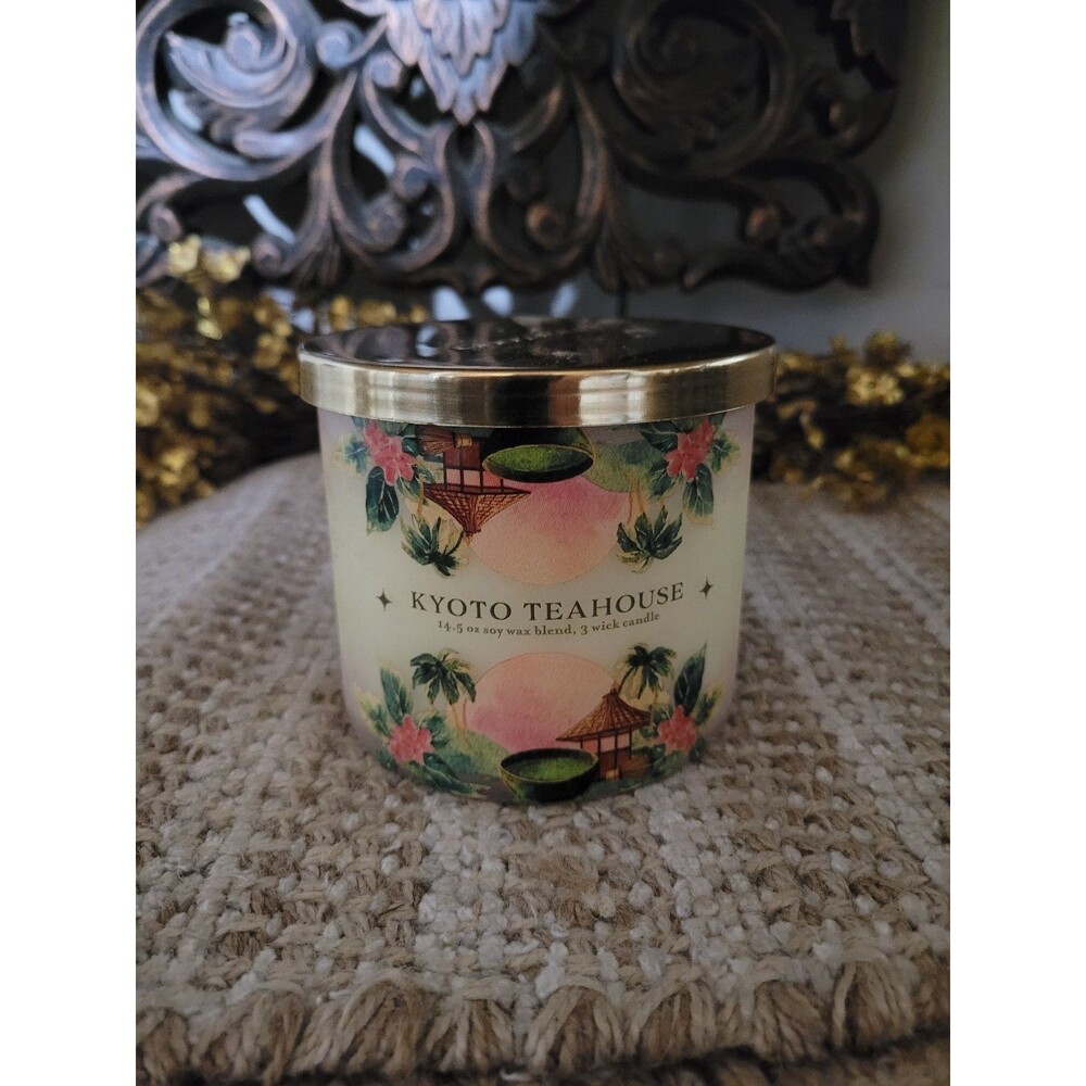 Kyoto Teahouse - Goose Creek 3-wick Candle